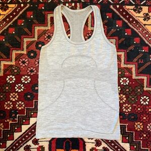 Lululemon Swiftly Tech Gray Tank Top, Size 6